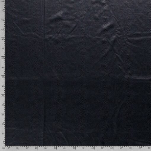 faux leather dark blue - Van Mook Stoffen