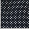 Crape fabric printed dots navy - Van Mook Stoffen