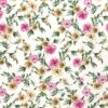 Crepe Georgette fabric digital floral - Van Mook Stoffen