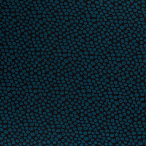 Viscose discharge fabric printed dots - Van Mook Stoffen