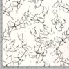 Viscose fabric printed abstract off white - Van Mook Stoffen