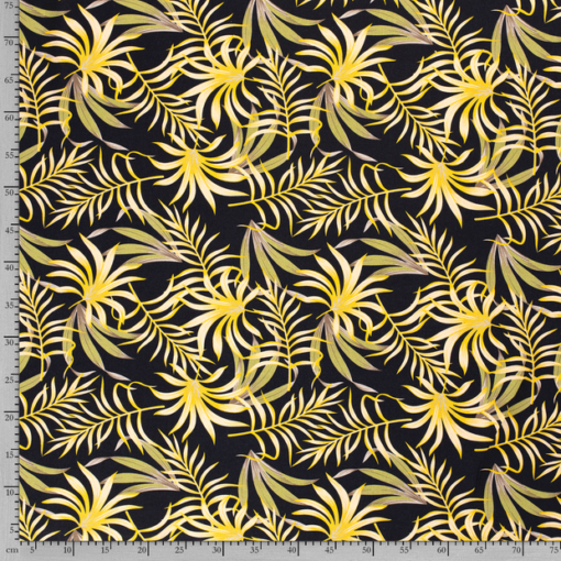 Half linen fabric printed - Van Mook Stoffen
