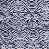 Cotton viscose Fabric printed animals blue - Van Mook Stoffen