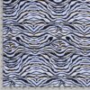 Cotton viscose Fabric printed animals blue - Van Mook Stoffen
