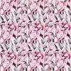 ricot fabric digitally printed pink