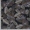 Viscose fabric digitally printed flowers blue - Van Mook Stoffen